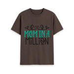 Chocolate Printed T-shirt Front