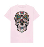 Festival Skeleton T-shirt featuring intricate festival-inspired skeleton design, perfect for celebration enthusiasts.