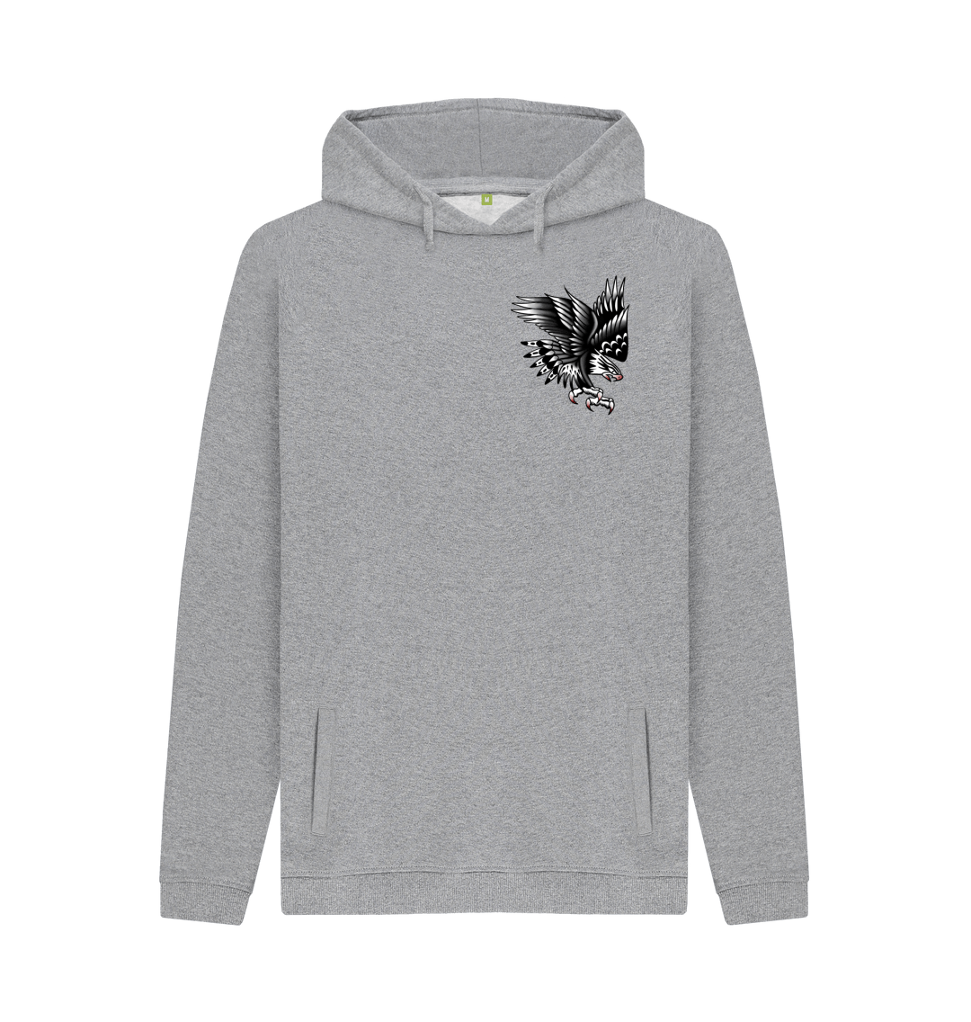 Light Heather Printed Hoody Front