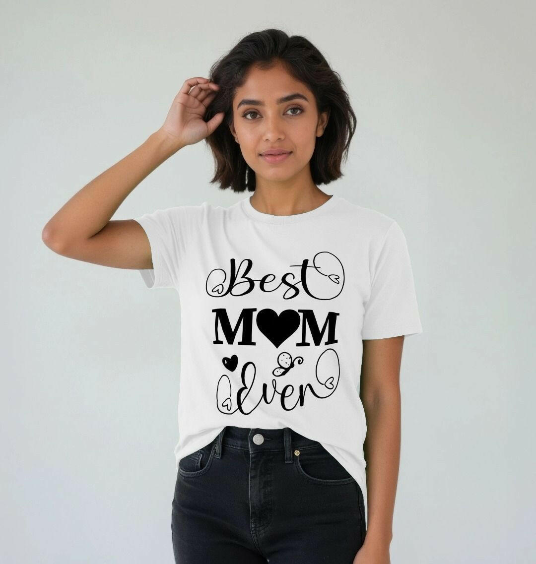Best Mum Ever heart Tee.
