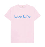 Pink Live Life Tee