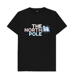 Black THE NORTH POLE TEE