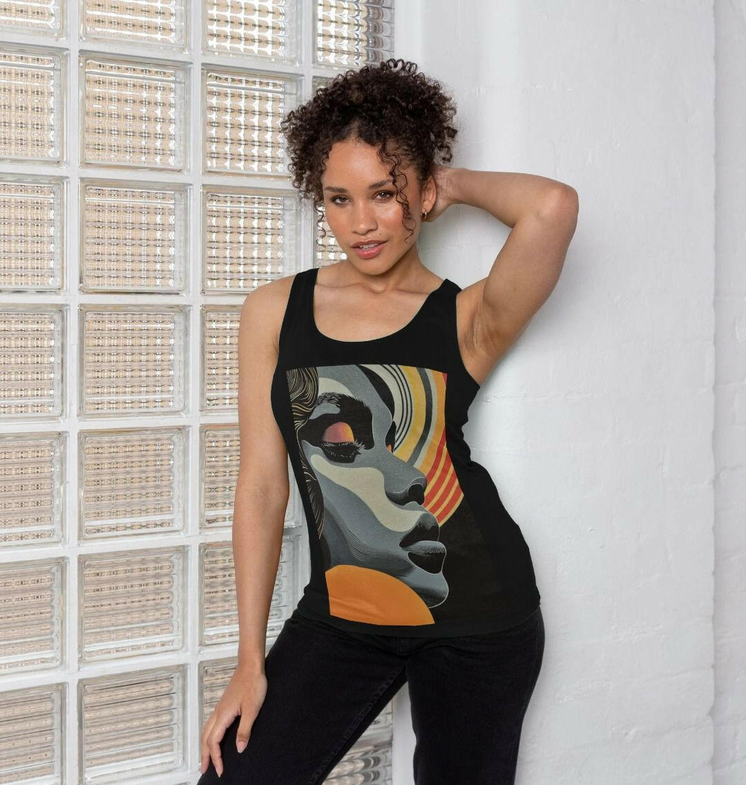 Eclipse Essence vest top showcasing elegant design and premium fabric for stylish comfort
