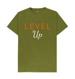 Moss Green Level Up Tee