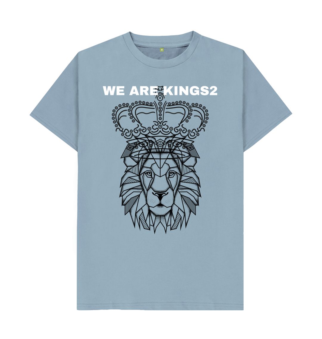 Stone Blue We Are Kings2 Tee