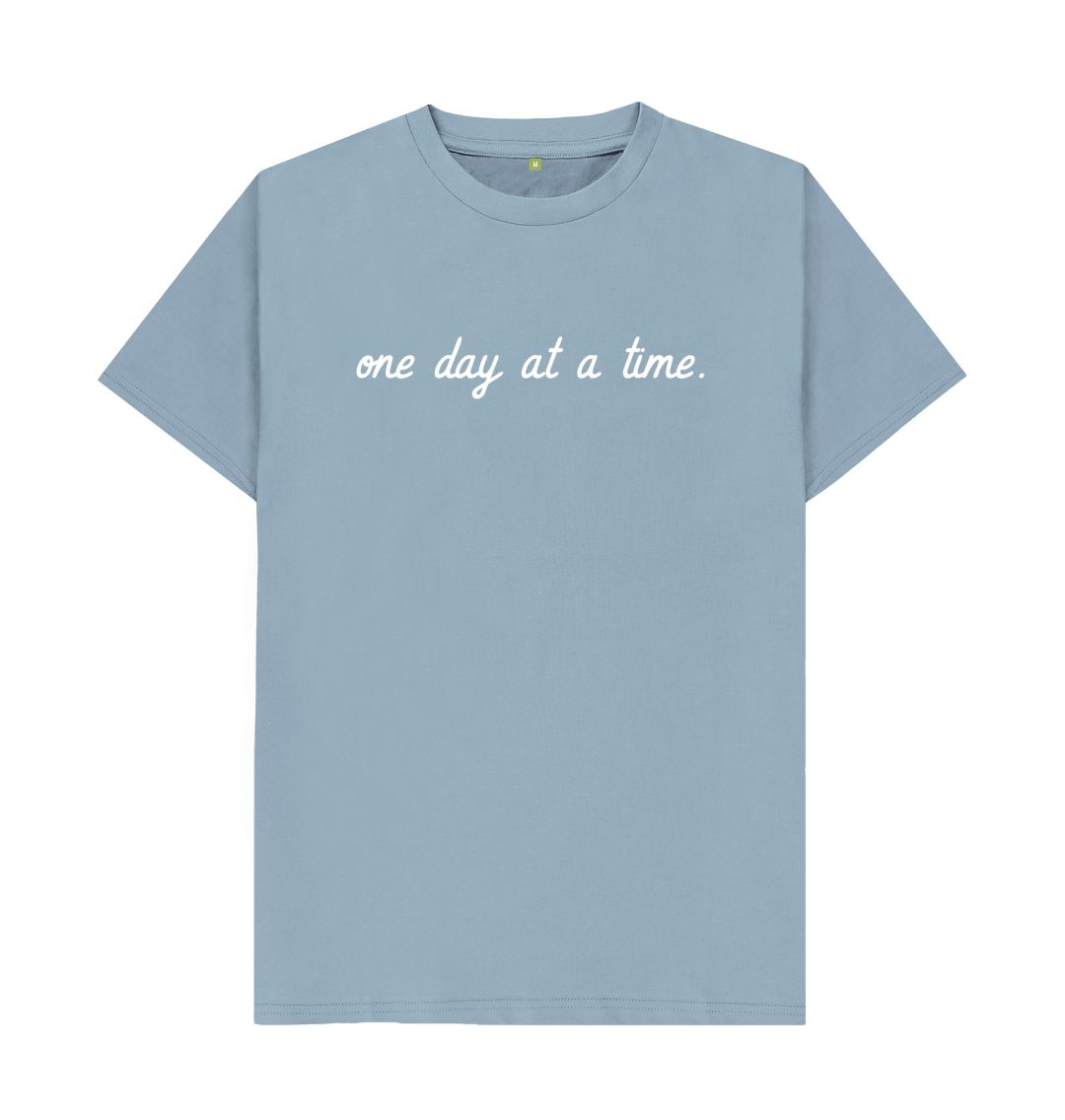 Stone Blue One Day At A Time Tee