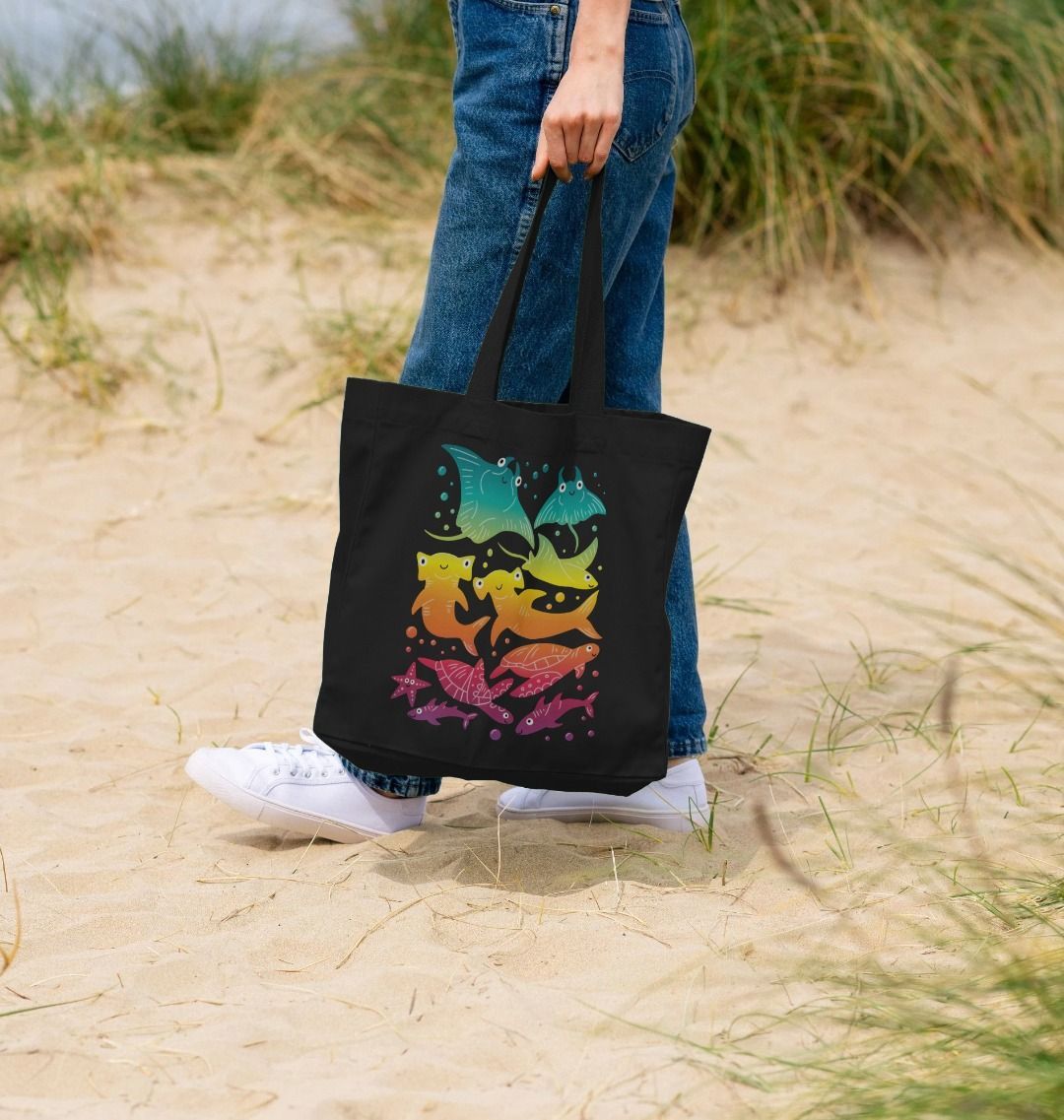 Colourful Sea LiFe Shopper Tote