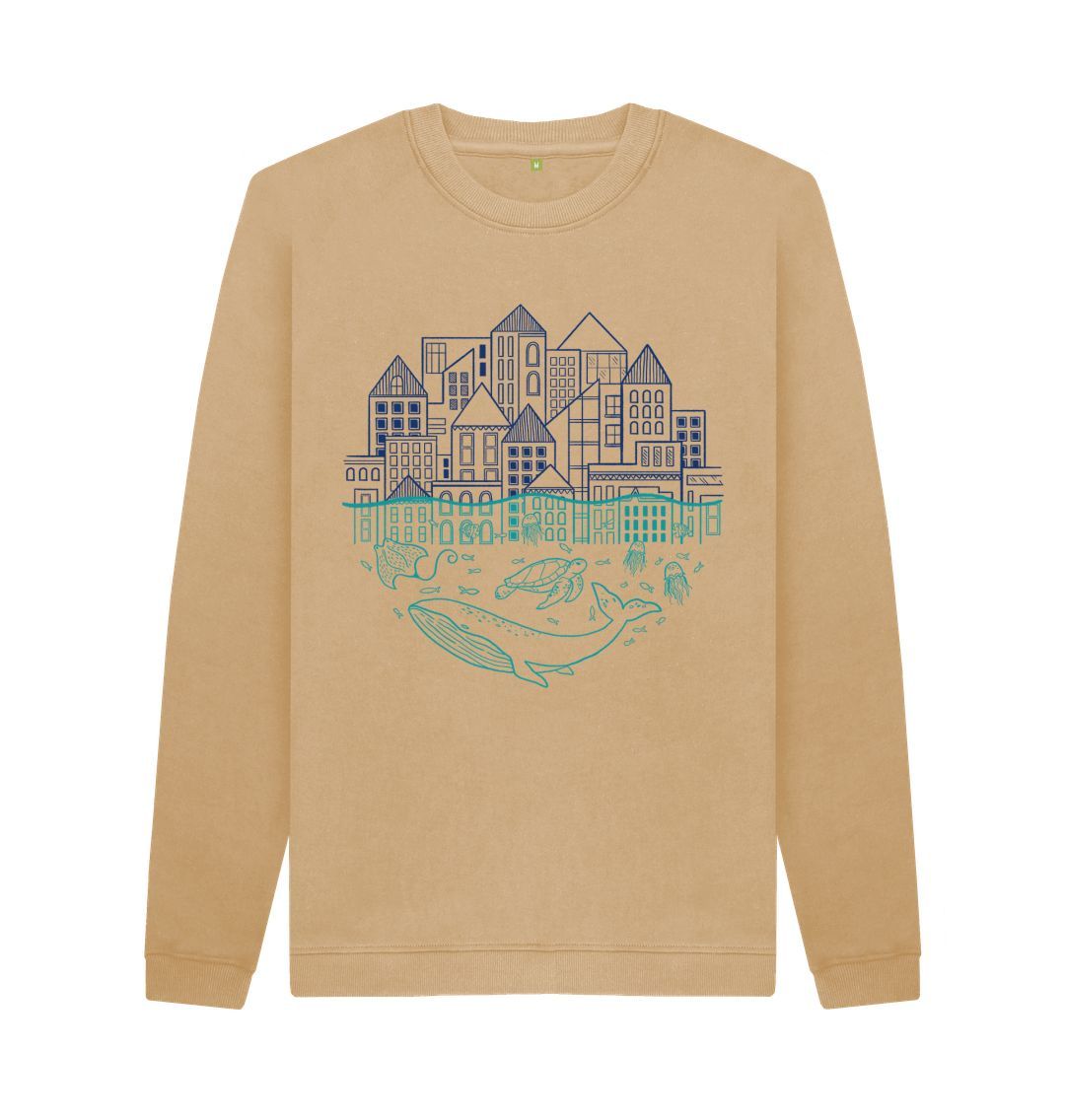 Sand Ocean Crew Neck Jumper