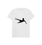 White Football Skills Tee