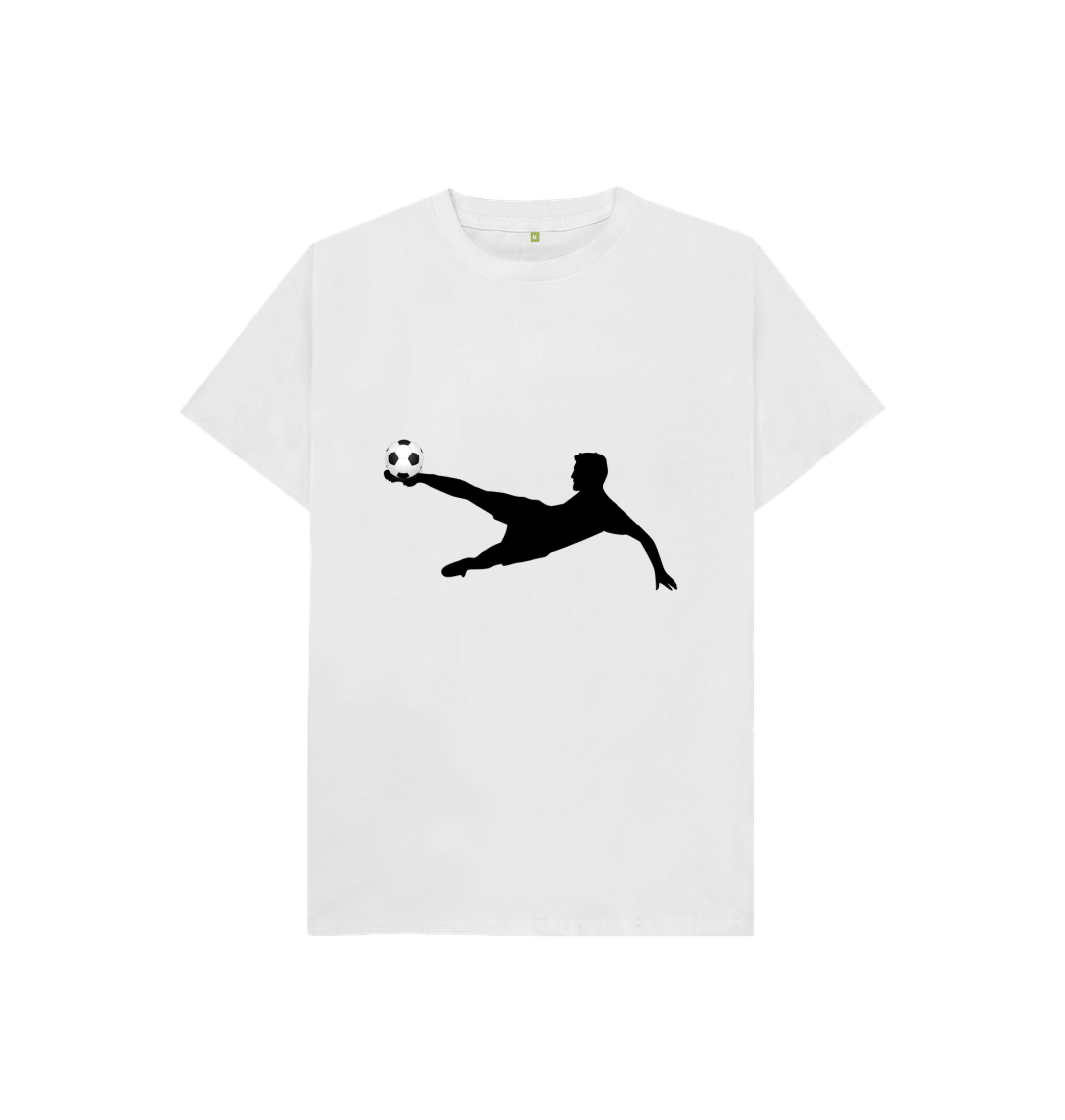 White Football Skills Tee