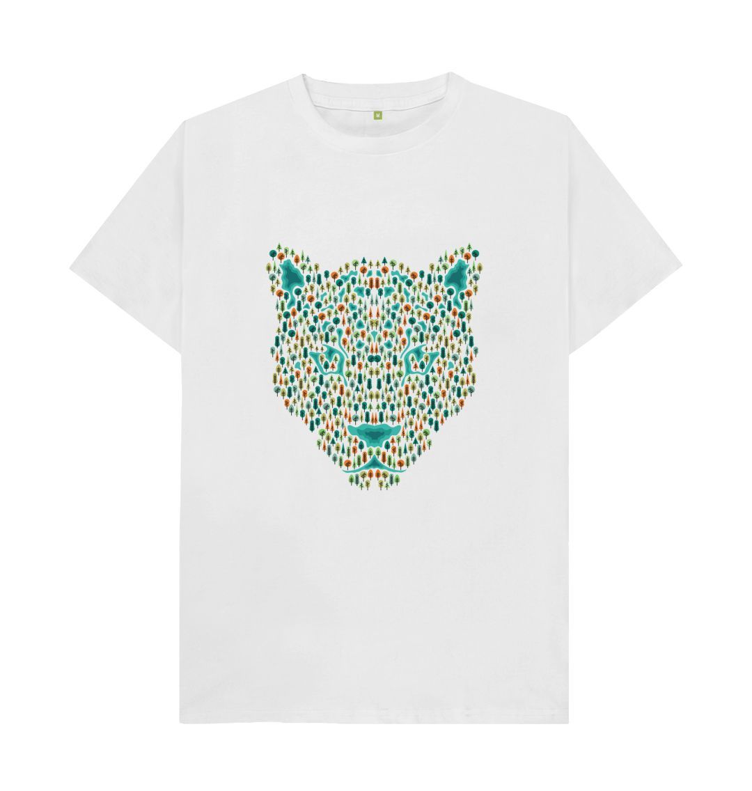 White Forest Big Cat Tee