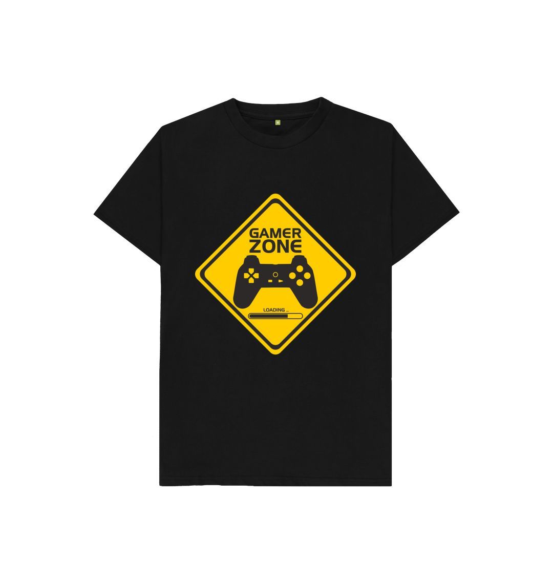 Black Gamer Zone Tee