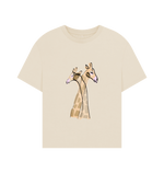 Oat Giraffes Oversized Tee