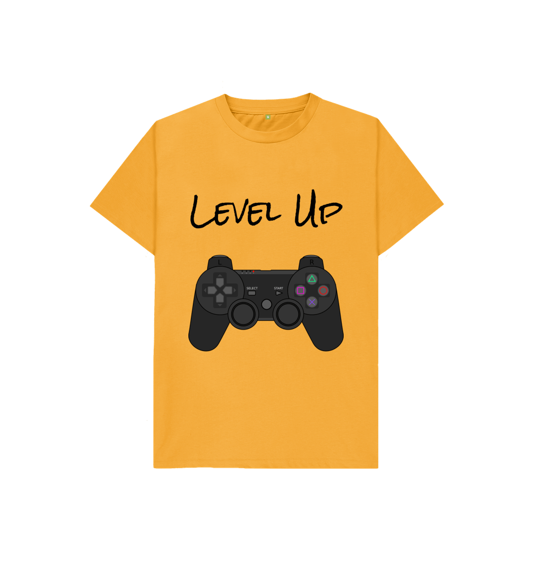 Mustard Playstation Level Up Tee