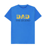 Bright Blue DAD THE LEGEND