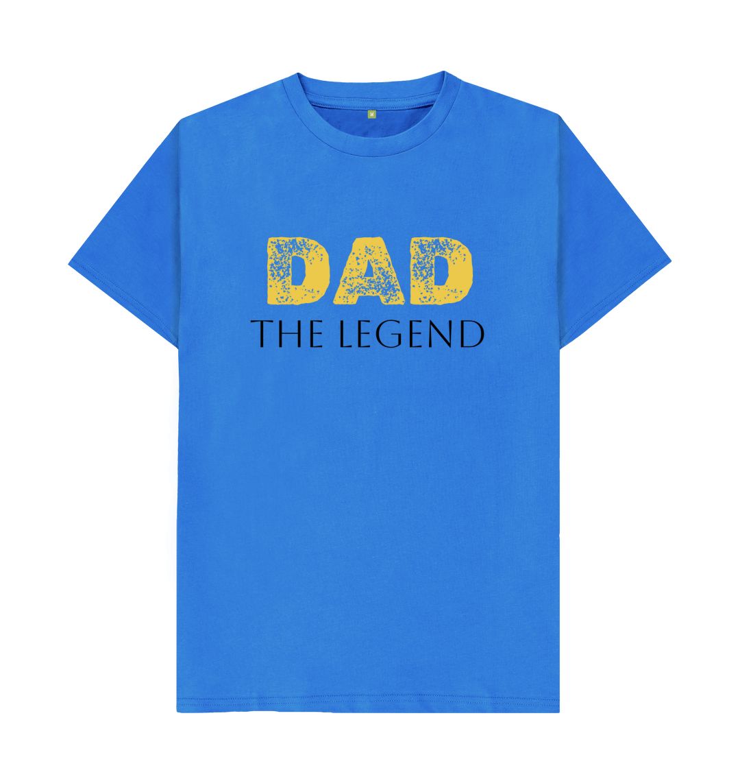 Bright Blue DAD THE LEGEND