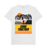 White Come Together Tee