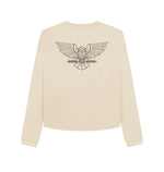 Oat Fly High Owl Boxy Jumper