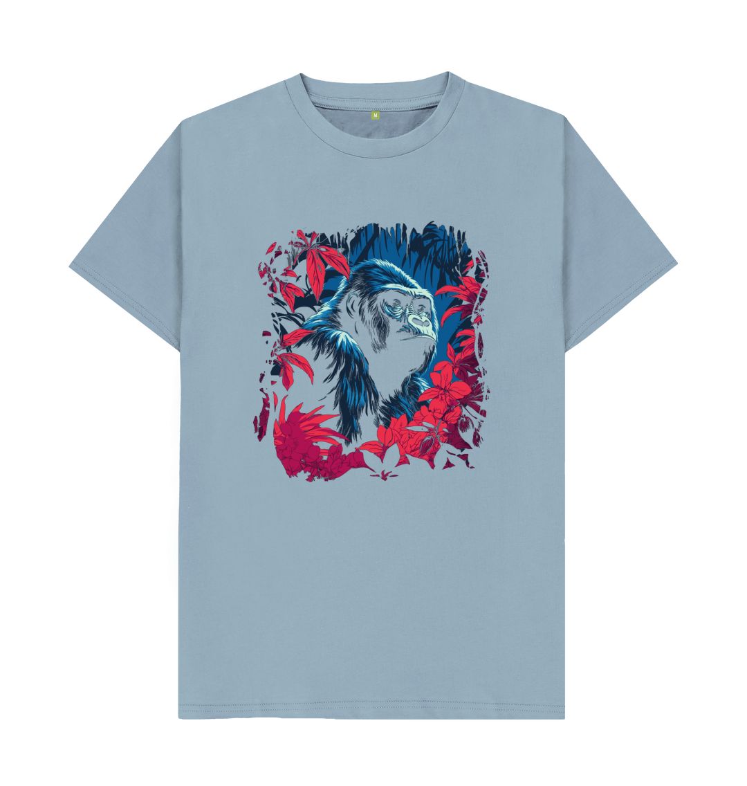 Stone Blue Gorilla Beast Tee