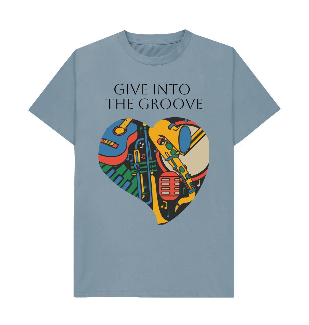 Stone Blue Give Into The Groove Tee