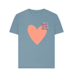 Stone Blue Self Love Club Heart Tee