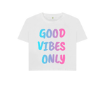 White Printed T-shirt Front