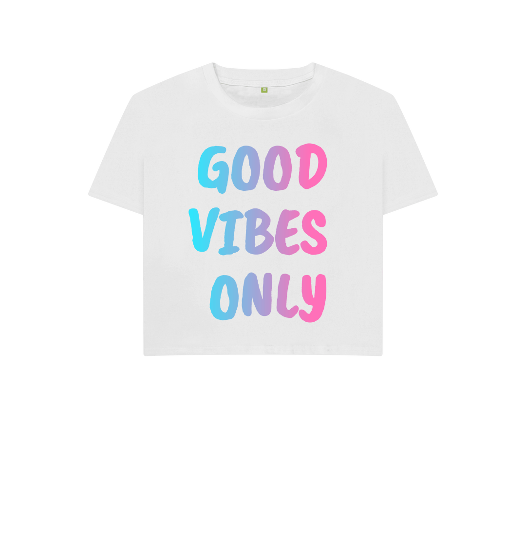 White Printed T-shirt Front