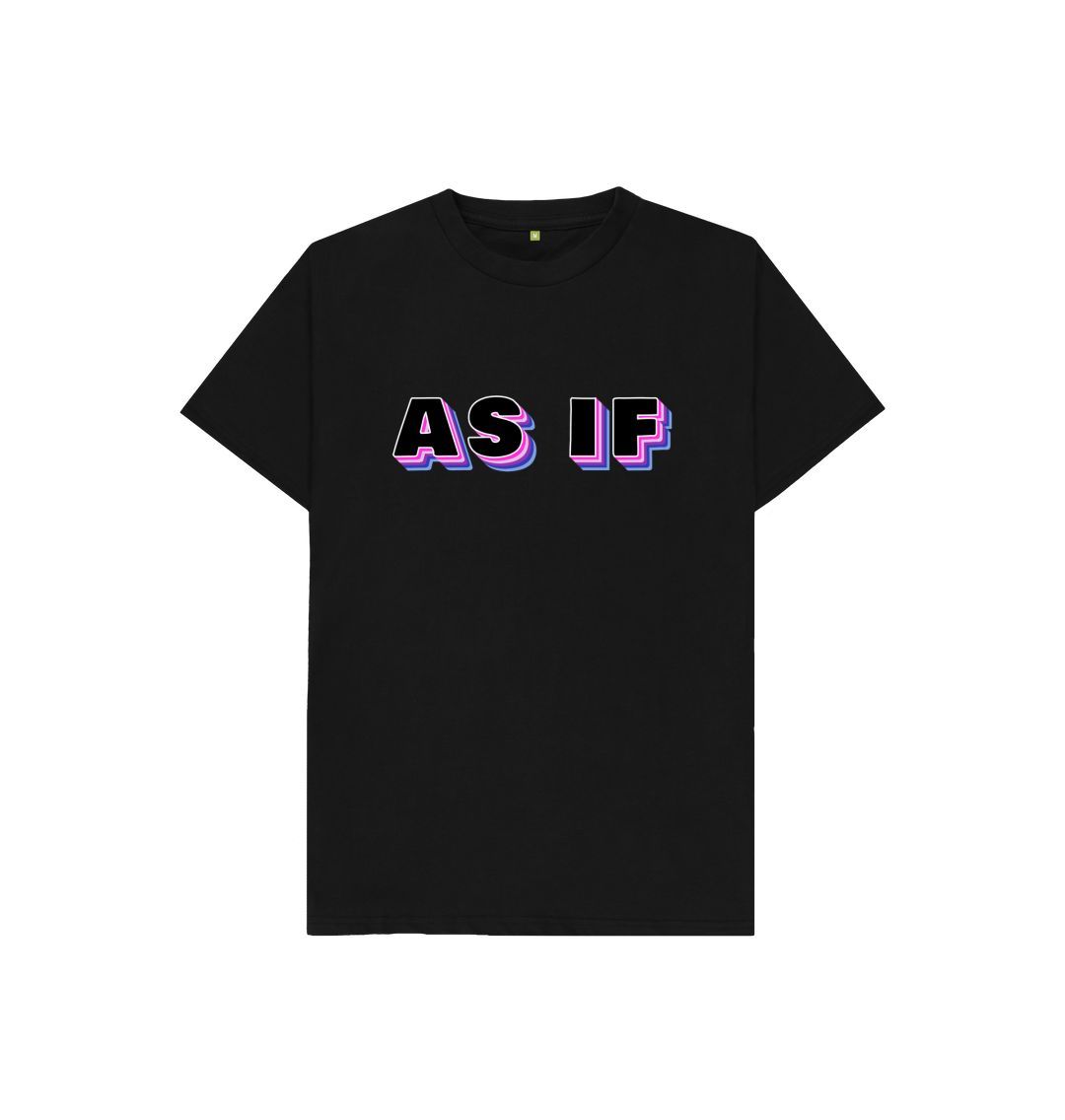 Black As If Tee