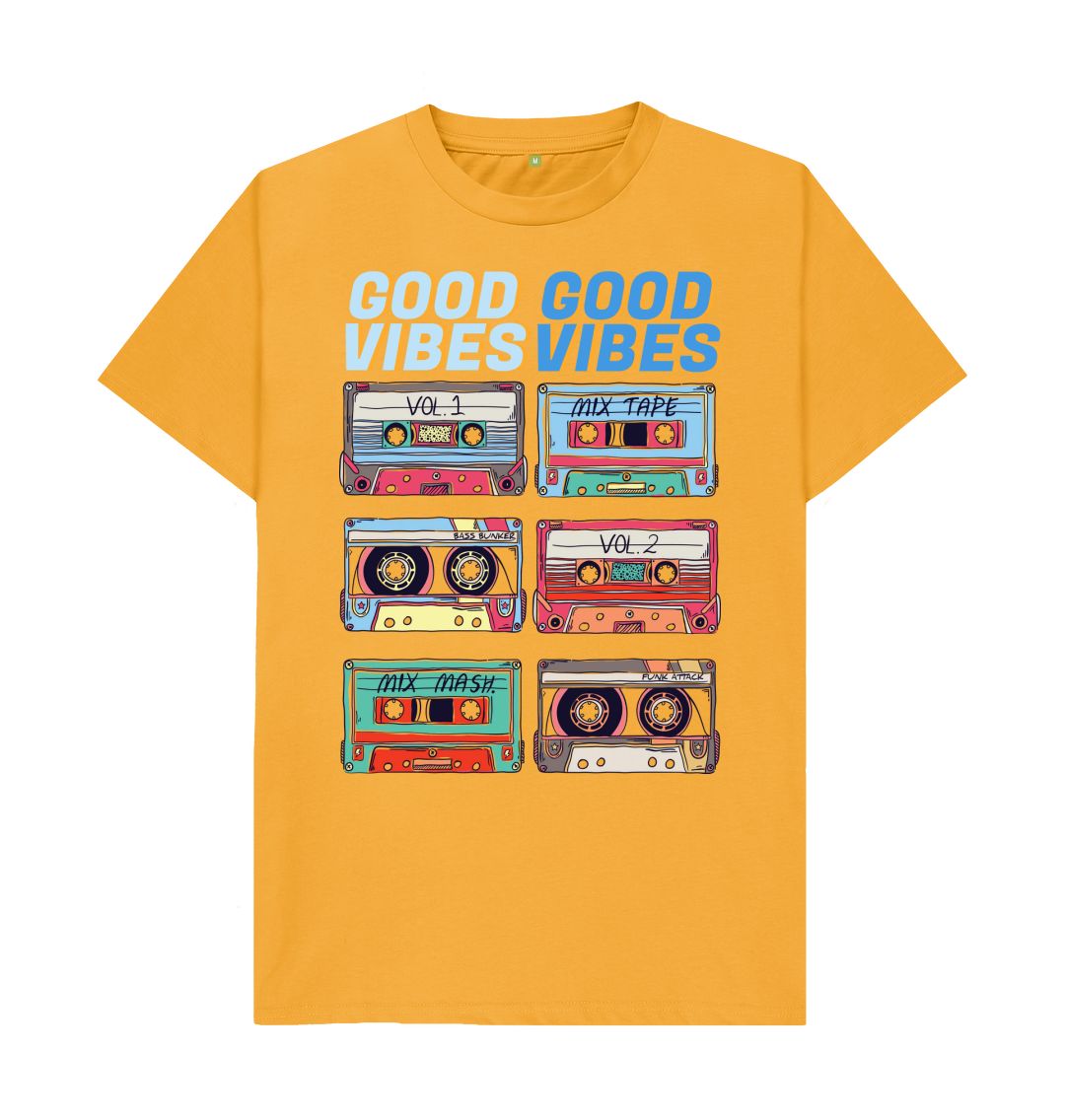 Mustard Good Vibes Cassette Tee