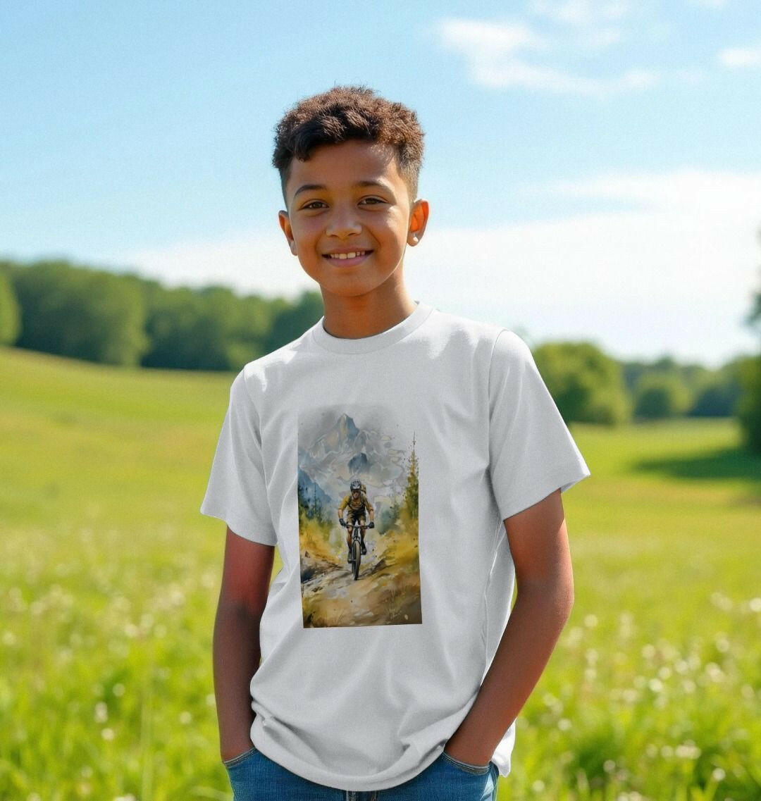 Scenic mountain trail showcasing thrilling biking adventure for outdoor enthusiasts and nature lovers