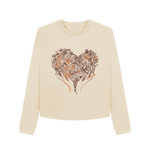 Oat Printed Boxy Jumpers Front