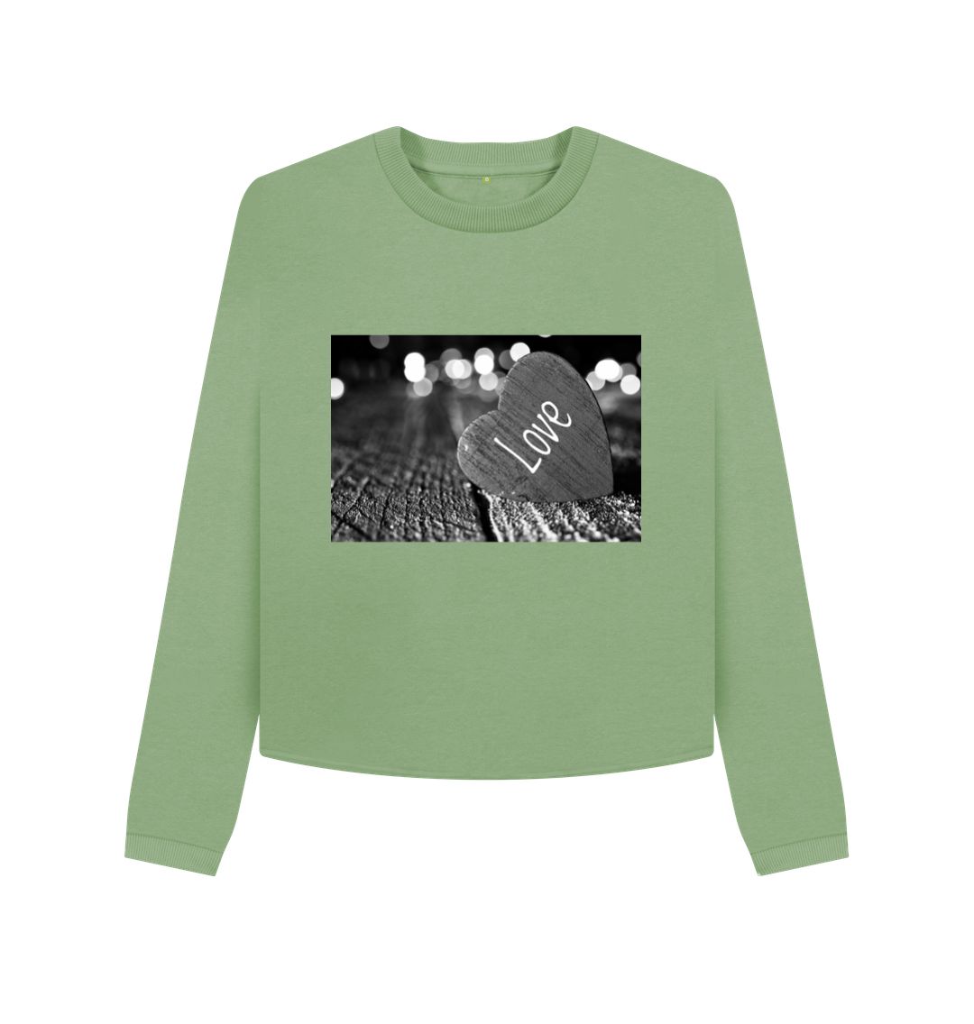 Sage Love Boxy Jumper