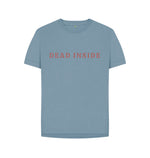 Stone Blue Dead Inside Relaxed Tee