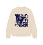 Oat Tiger Oversized Jumper