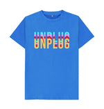 Bright Blue UNPLUG Tee