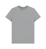 Athletic Grey Printed T-shirt Front