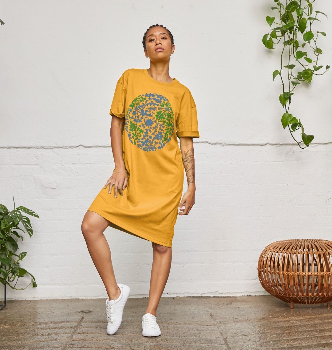 Nature World Tee Dress