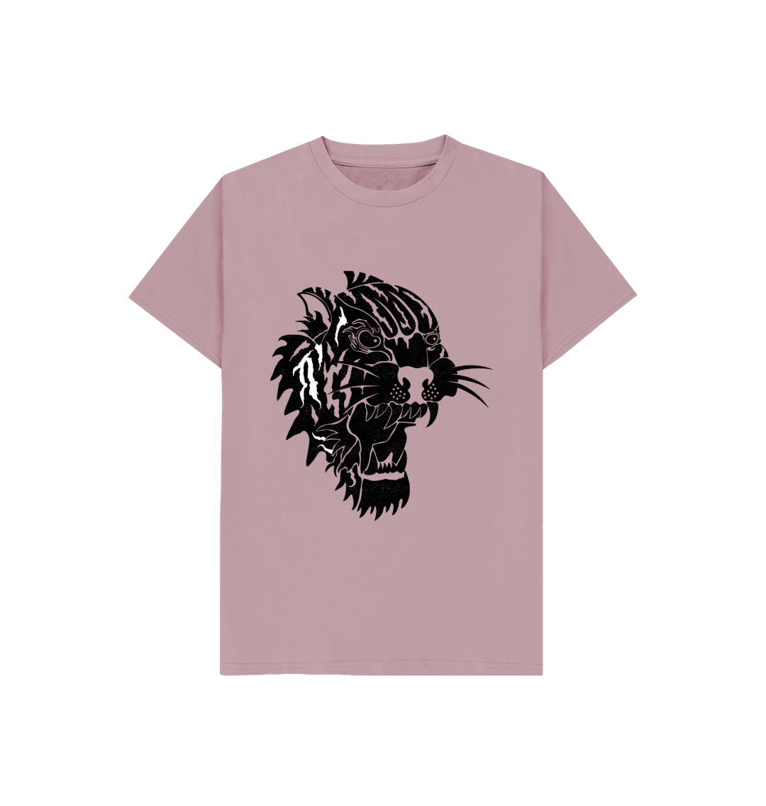 Mauve Fierce Tiger Tee