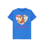 Bright Blue Merry Woof's Tee