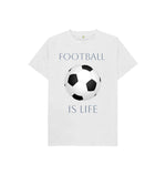 White Football Is Life Tee