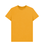 Mustard Printed T-shirt Front