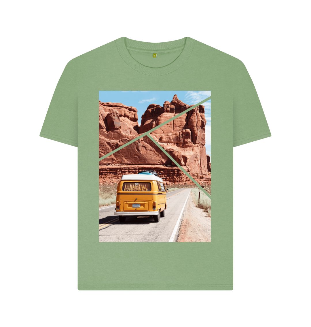 Sage Yellow Campervan Tee