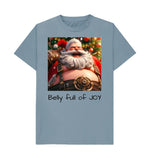 Stone Blue Belly Full Of Joy Tee