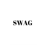 White Swag Poster