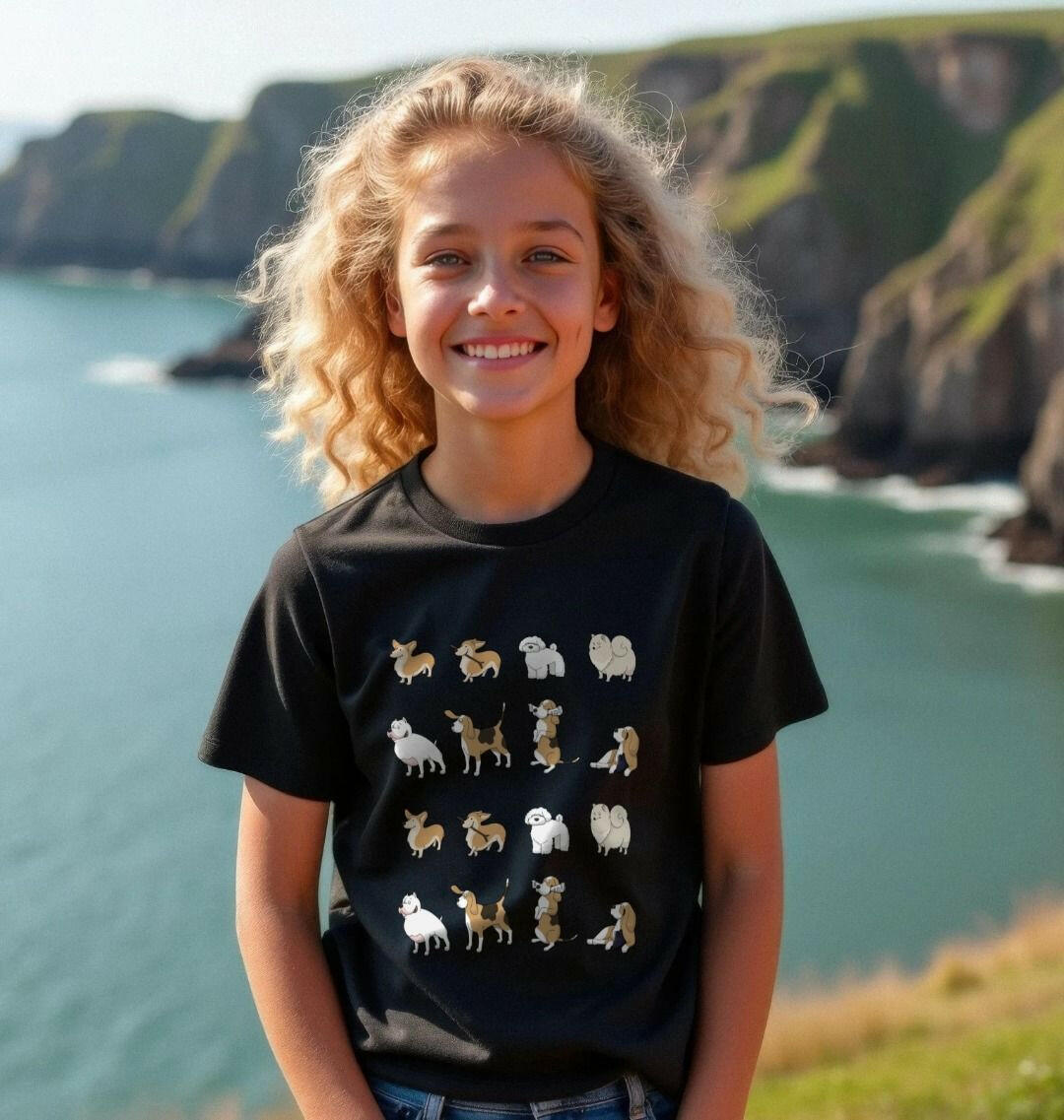 Stylish dogs tee featuring cool swagger design for trendy dog lovers