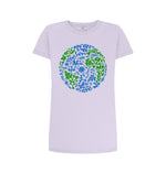 Violet Nature World Tee Dress