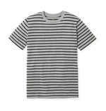 Classic striped tee shirt perfect for casual and formal occasions, featuring high-quality fabric and modern design.