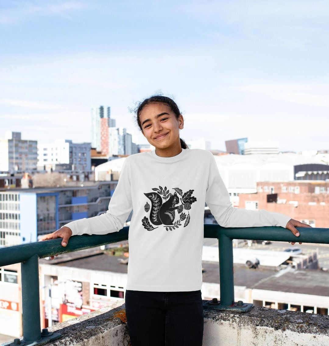 Squirrel Long Sleeve Tee