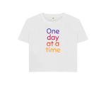 White Printed T-shirt Front