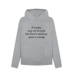 Athletic Grey Something Good In Everyday Relaxed Fit Hoodie